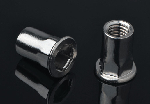 Acciaio inossidabile Testa piatta Intesta-Hex Cody Rivet Dado Open Tipo